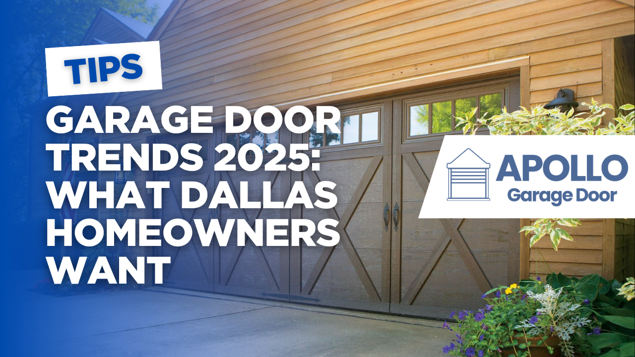Garage Door Trends 2024: What Dallas Homeowners Want